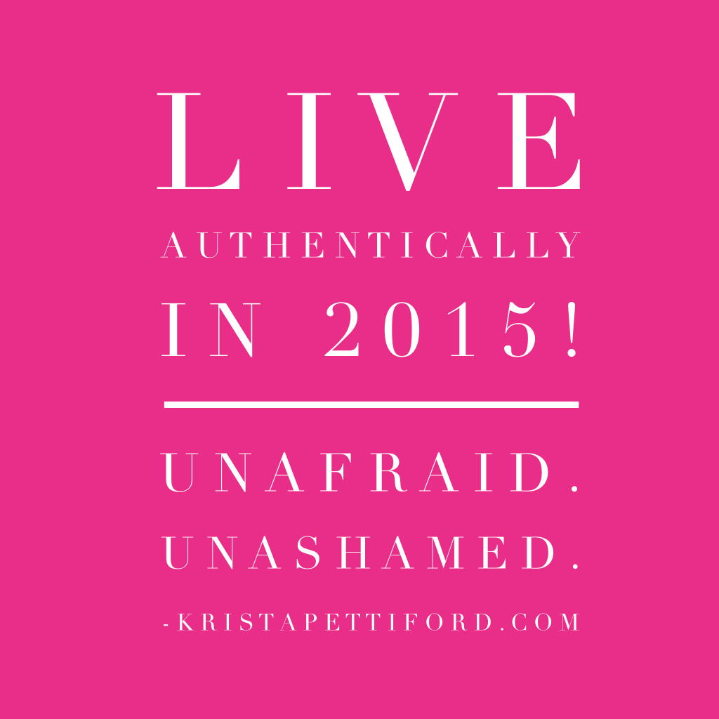 live authentically